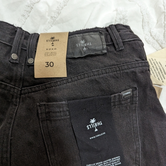 Thrills Koko short 12 faded black - Picture 5 of 7